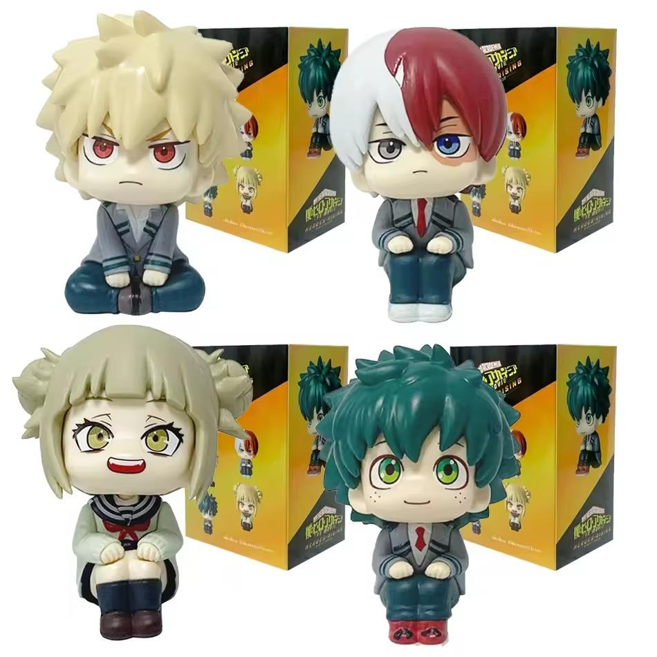 Vyhledat My Hero Academia Midoriya Izuku Anime Figurka Boku no Hero Academia Bakugo Katsuki Toga Himiko Akční Figurka Panenka Hračka Dárek