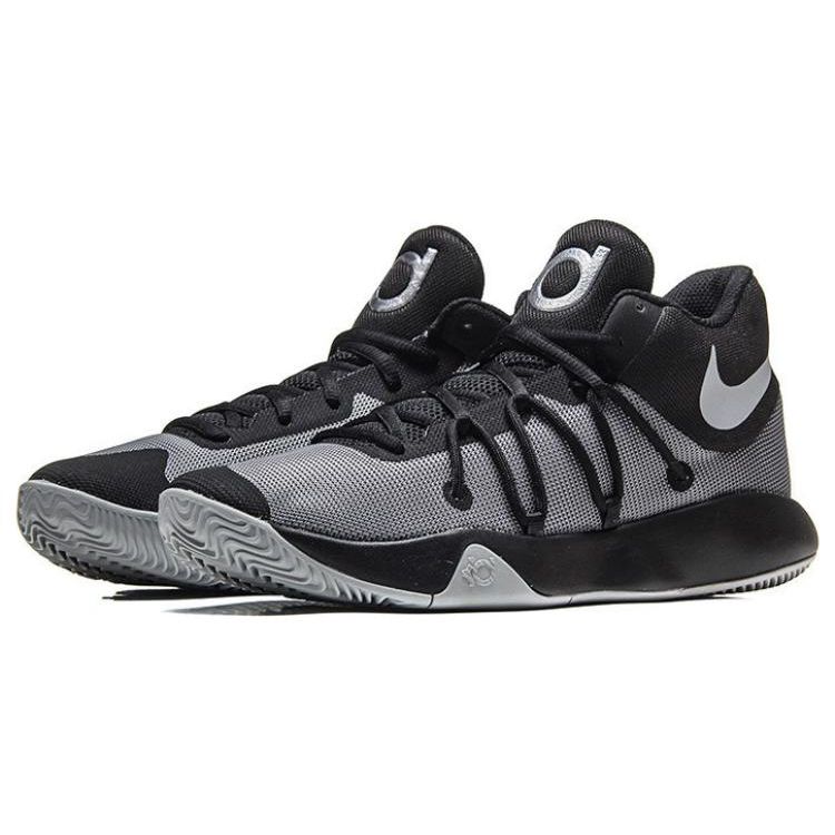 Nike KD Trey 5 X Rundt hode Komfortabel Støtdemping Sklisikker Slitesterk Støtte Mid-Top Basketballsko Herre Basketballsko 921540-010