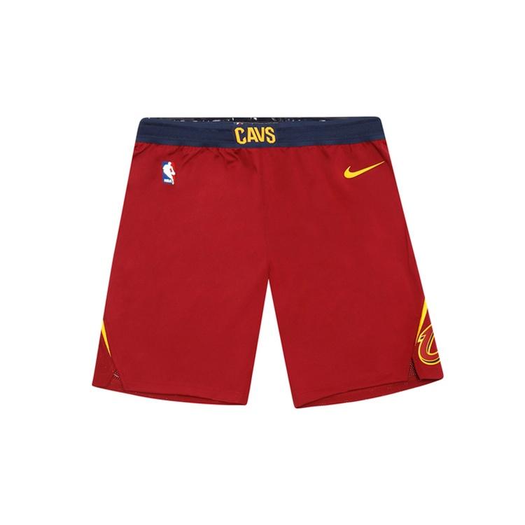 Nike NBA Basketball Shorts Cleveland Cavaliers AU Player Edition Shorts Team Red Men s 866375-677 S