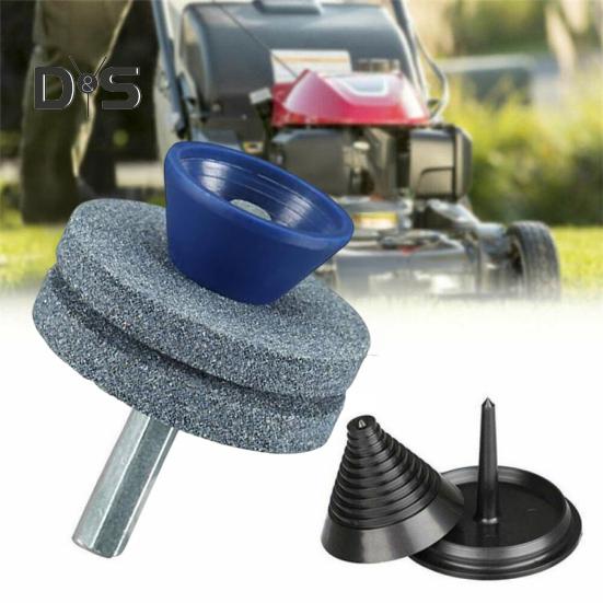 Dengeleyicili Çim Biçme Makinesi Bıçak Bileyici Aşınmaya Dayanıklı Döner Bıçak Bileyiciler Herhangi Bir Güç El Matkabı İçin Biçme Makinesi Kör Bıçak Bileyici