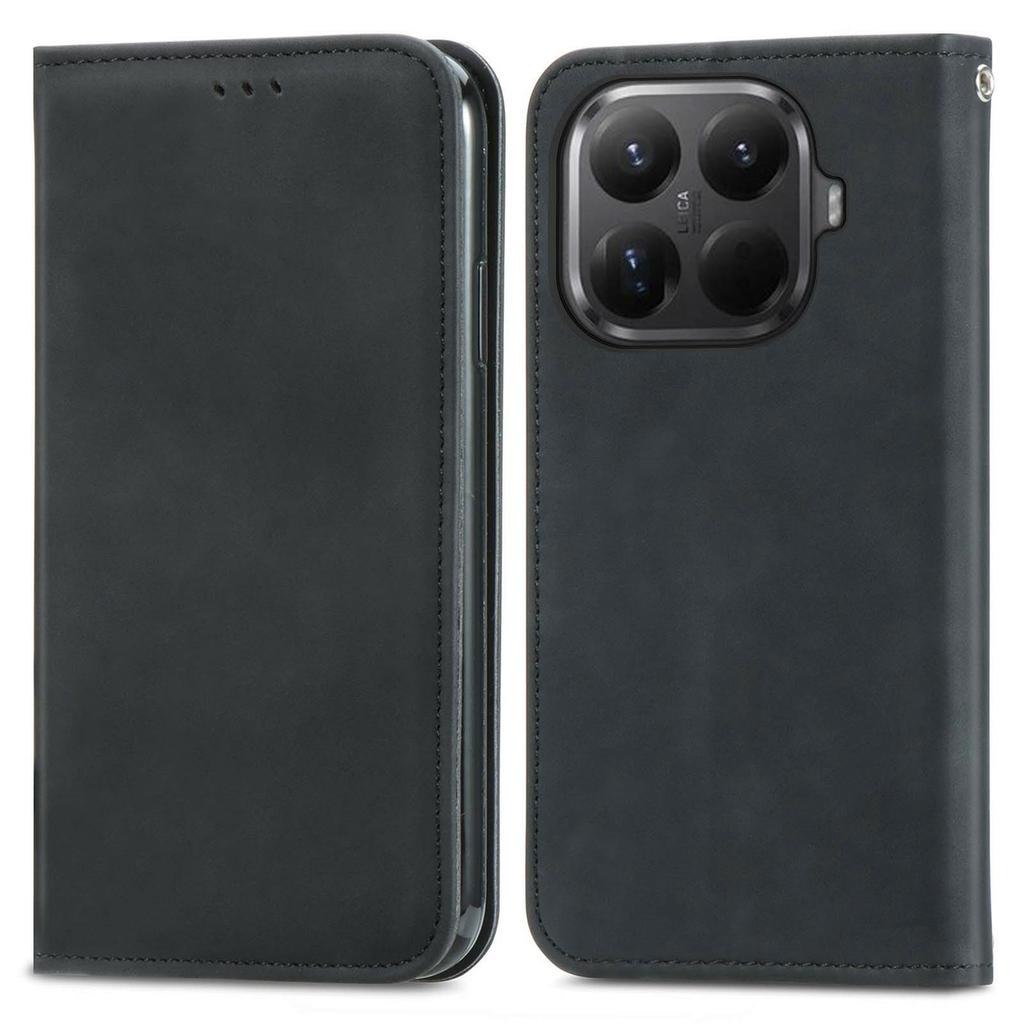 For Xiaomi 15T Pro Leather Case with Card Holder Magnetic Absorption Phone Cover