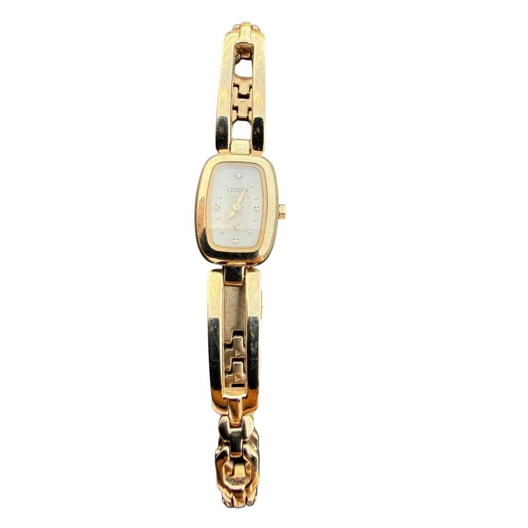 Used CITIZEN Citizen xC Eco Drive Ladies Watch 1P Diamond [In Operation]