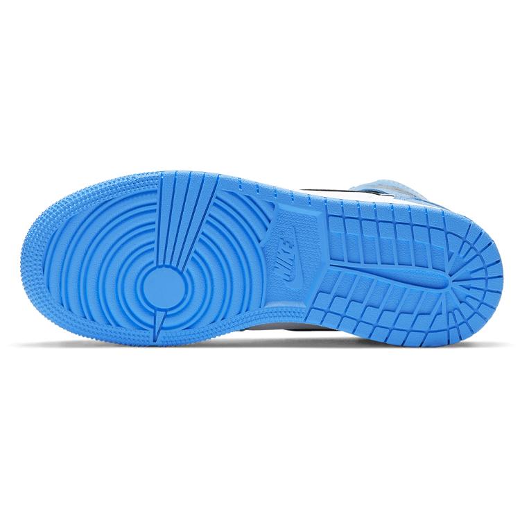 New Jordan Kids Air Jordan 1 Retro High OG 'University Blue' Sneakers 575441-134