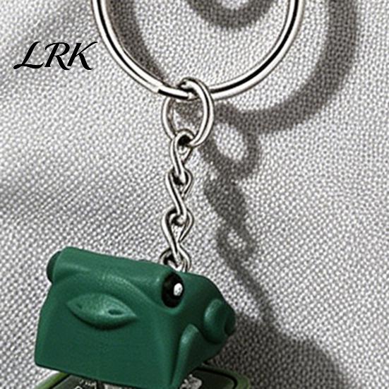 Decompression Toy Duck Sound Button Keychain, Rechargeable Fidget Clicker with Real & LED Light Stress Ball Light, Funny Interactive Desk Relief Gifts