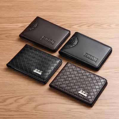 Driver's License Leather Case Male Multi-function Card Bag Driving License Card Case Driver's License Book Clip Two-in-one Protective Case ID Bag