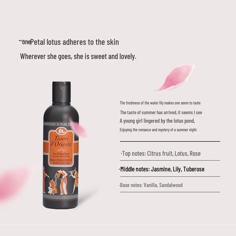 Tesori d'Oriente Water Lily Perfumed Shower Gel (2x250ml)