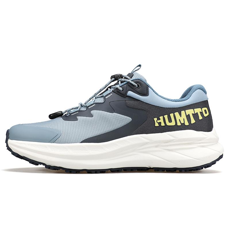 

Кроссовки для марафона HUMTTO, амортизирующие кроссовки для мужчин, дышащие кроссовки для спортзала, черные, роскошные дизайнерские, легкие, мужские спортивные туфли 42 синий/светло-серый