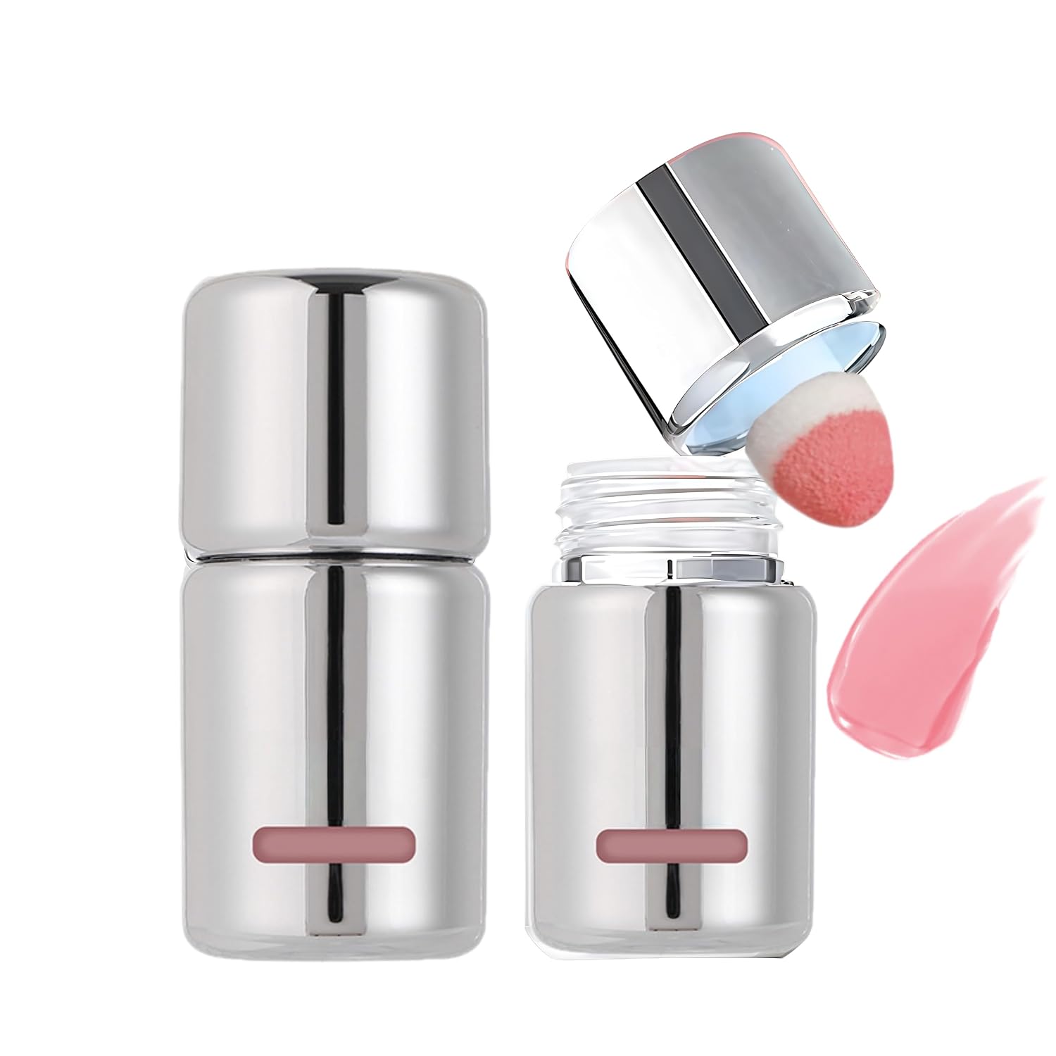 Liquid cheek blush mousse fluffy transparent powder sponge brush waterproof high color payoff moisturizing girly natural matte rouge popular gift -