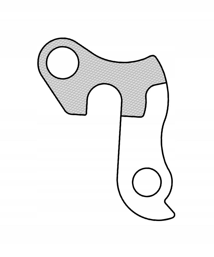Aluminum Frame Derailleur Hang For Romet Bikes