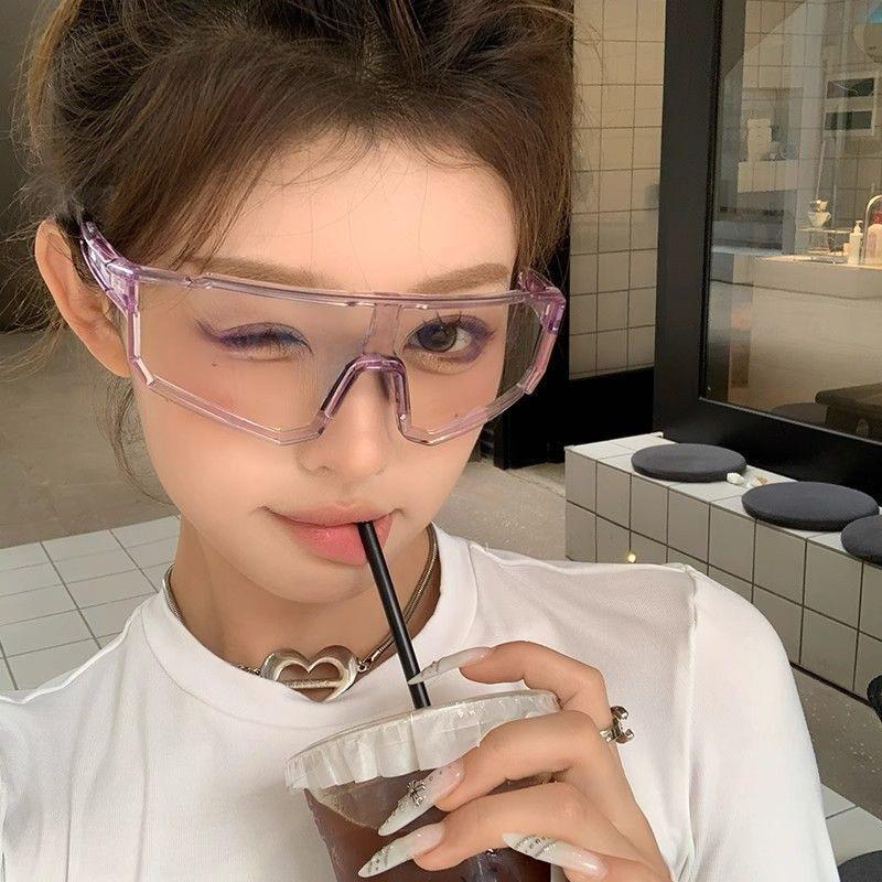 Goggles night riding running sports fashion sunglasses women's photosensitive color-changing glasses