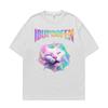 IBUPROFEN Funny Cat Meme Vintage Tee Shirt Unisex Women Hot Sale Harajuku Fashion Streetwear Tshirt Summer Loose Oversized T Shirt