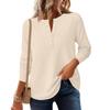 Women's Fashion  Loose Long Sleeve Round Neck Casual Top