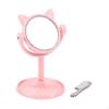 Doll Miniature Mirror Set, Desk Mirror, Rotating Head, Alloy Material, Suitable for