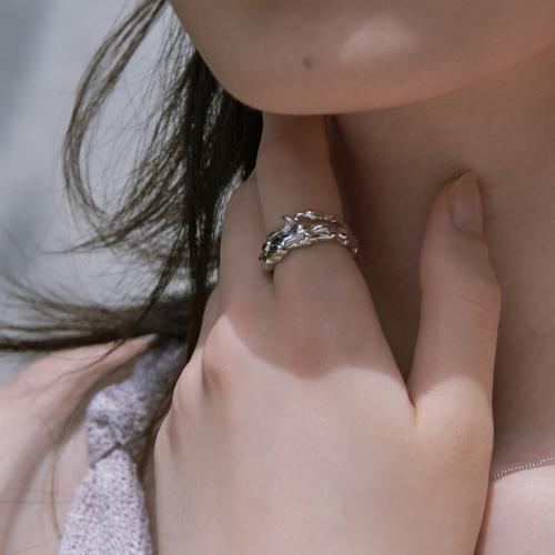 Xiann Water Flow Open Ring