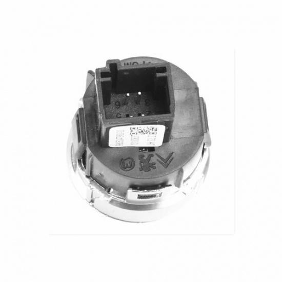 1PC 4Pin Engine Start Stop Switch Chrome Ignition Button for Citroen C4L 2013-17