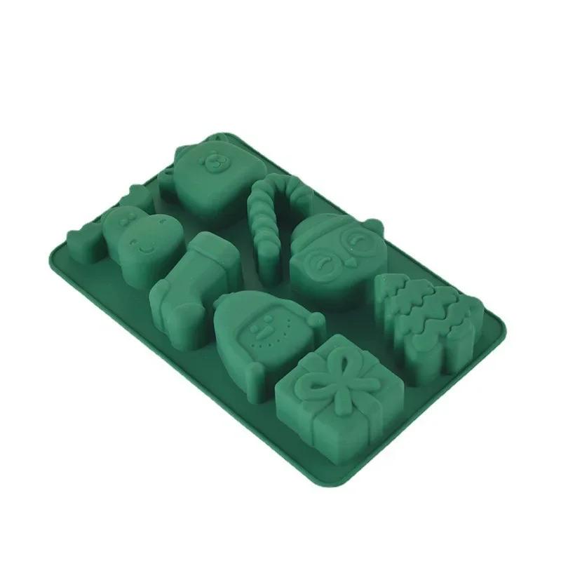 Christmas Chocolate Mold Music Note Silicone Cake Mold Design Biscuit Chocolate Baking Mold DIY