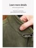 Men's Fleece Jacket: Autumn/Winter Warm Casual Stand-Up Collar Coat for Middle-Aged and Young