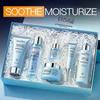 Vitamin B5 Skincare Set for Face - 6-Piece Hydrating & Strengthening Kit with Cleanser, Toner, Serum, Cream, Eye Cream, Essence for Sensitive & Dry Sk
