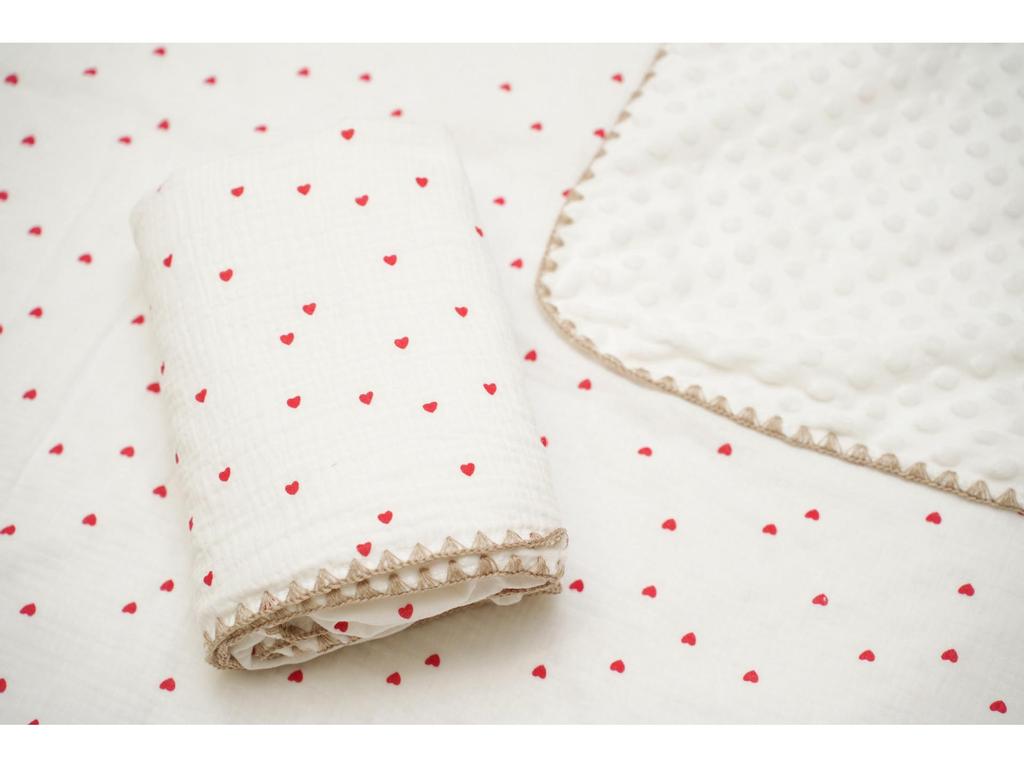 Bean Blanket: Pure Cotton Soft Gauze Baby Towel & Swaddle Quilt for Newborns and Children - Spring/Summer.