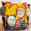 Popee The Performer 2D Flat Pattern Flannel Blanket High quality All Seasons Warmth and Comfort Perfect for Christmas Gifts.NMT0928132