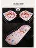 Cartoon Kitten Car Seat Cushion for All Seasons - Fits Volkswagen ID3, Lavida, Sagitar, Tiguan L, Tayron