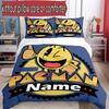 3pcs Duvet Cover Set (1*Duvet Cover + 2*Pillowcase, Without Core), Custom Name PAC Pattern Bedding Set, Home Bedroom Decor Gift