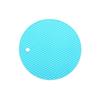 Silicone Trivet Heat Non Hot Pad for Cups Bowls Pots - Round Kitchen Counter