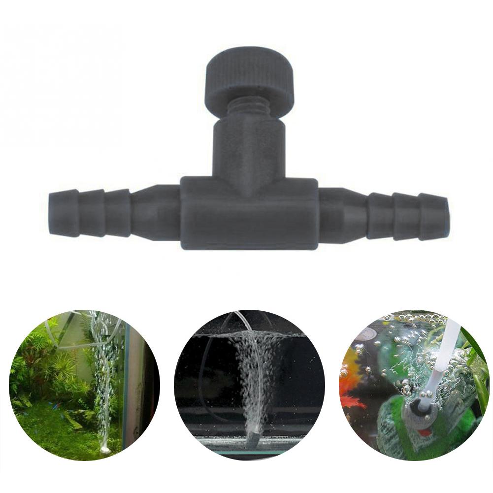 Oxygenated Pump Valve Aquarium Fish Tank Air Regulate Valve Switch for 4mm Pipe