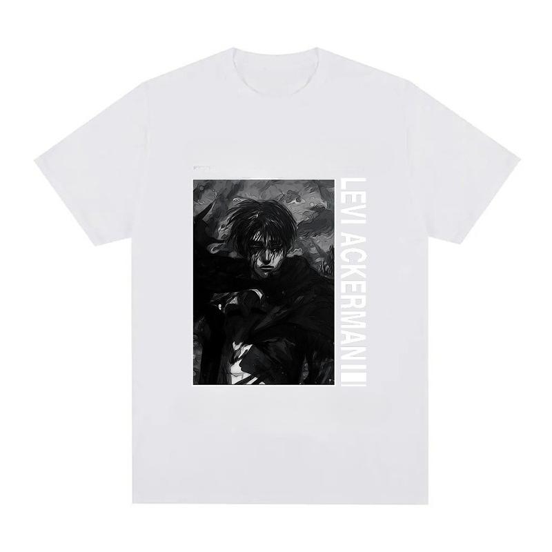 2025 New Japan Anime Fashion Comfortable T Shirt Men Pure Cotton Unisex Tops Summer Unisex Clothes Autumn and Winter Innerwear