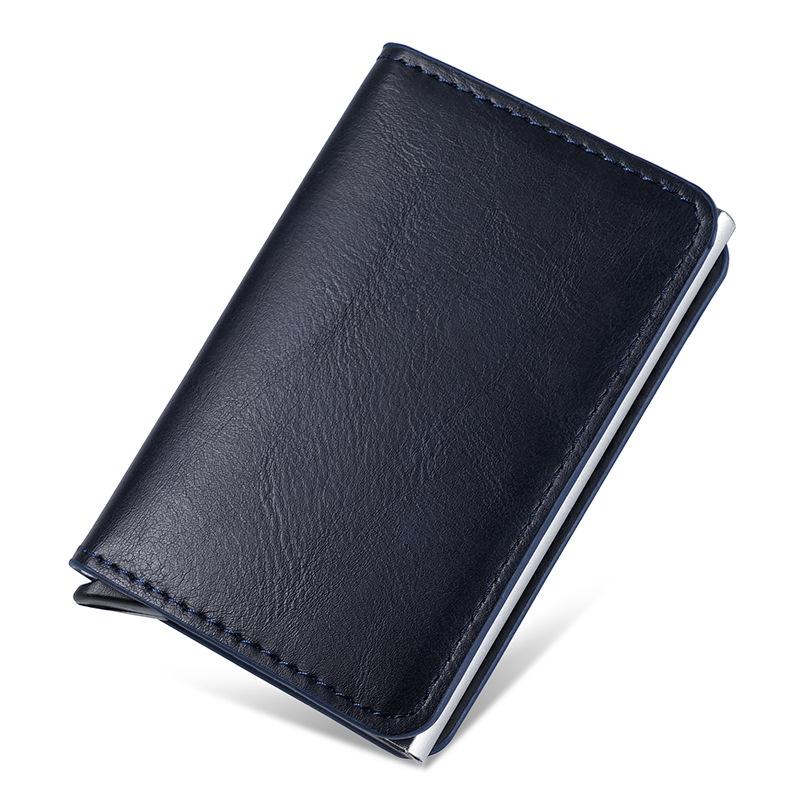 Automatisches Pop-up-Kartenetui aus Kohlefaser mit RFID-Blockierung