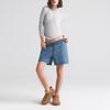 Skims Ss25 Outdoor Heavy Jersey Long Shorts Soft Knit Pleated Loose Mid-Rise Comfortable Casual Shorts Women shorts SH-SHO-8726W-HRB