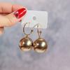 Accessories Hoop Large Round Big Ball Pendant Dangle Earrings Jewelry Drop Earrings Stud Earrings