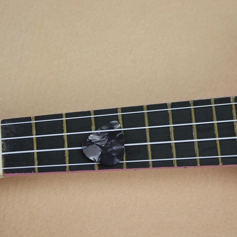 16/13/10pcs Guitar Picks 0.46 Mm 0.71 Mm 0.96 Mm Ukulele Finger-dial Guitar Universal ABS Picks Random Color