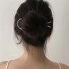 Korean-style U-shaped Hairpin Women's Bun Hair Accessory Hair Pin Metal Versatile and Simple Updo Hairpin Small Hairpin Headwear