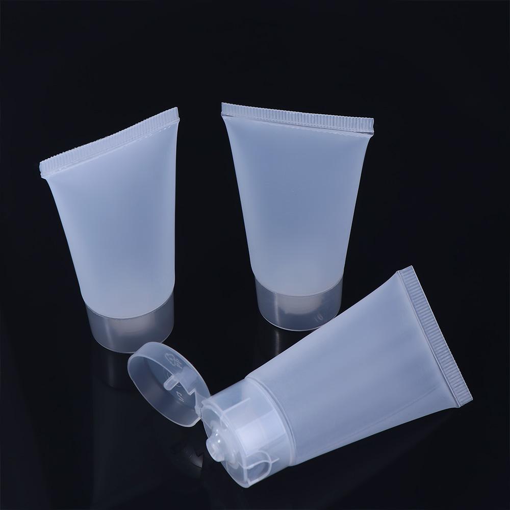 Squeeze Plastic Cosmetic Cream Refillable Bottles Travel Bottle Makeup Container Empty Bottle