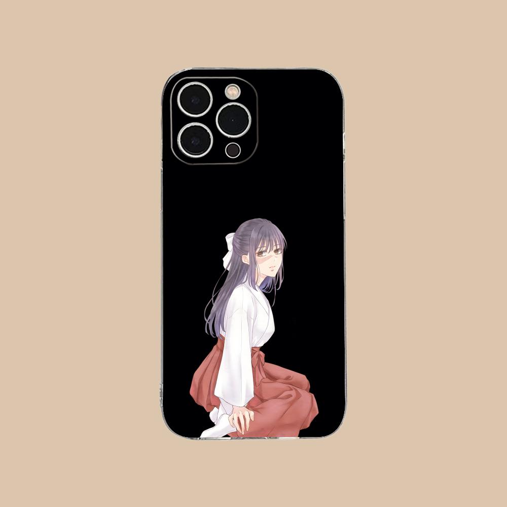 JJK Utahime Iori Clear TPU Mobile Case for iPhone 17 16 15 14 13 12 11 X XR XS Air Pro Max Plus Mini Colorful Cover