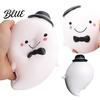 Elastic Squeeze Toys 1/2/3Pcs Halloween Gentleman Ghost Toy Bow Stress Portable Anxiety Relief Toy Decompression Sensory Desk Party Favors