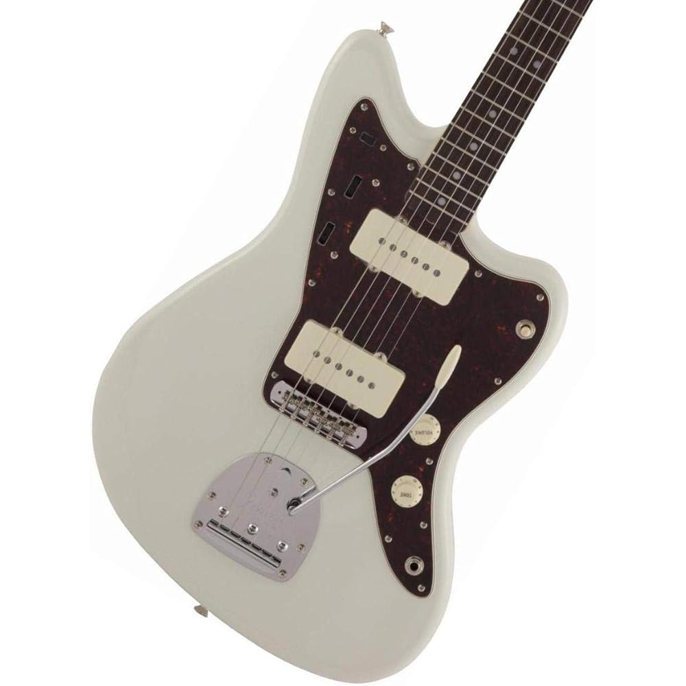 Fender Electric Guitar Made In Japan Traditional 60s Jazzmaster®, Rosewood Fingerboard, Olympic W...