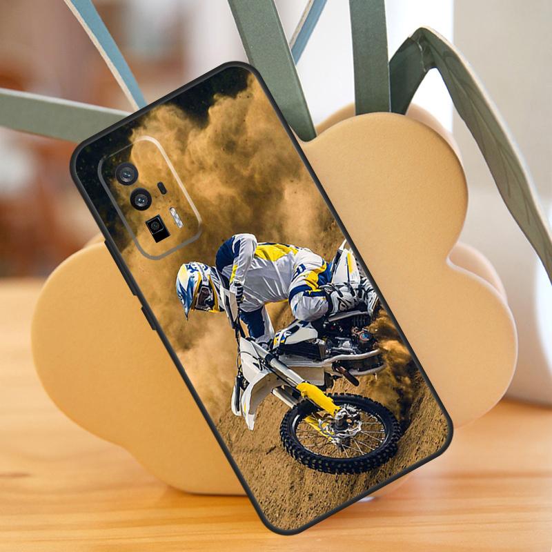 Moto Cross Motorcycle Sport Case For Xiaomi 13T 11T 12T Pro 13 14 Ultra 12 Lite POCO F6 F5 X6 Pro M6 X3 X5 M5s F3 Cover