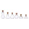 1:12 Dollhouse Mini Wish Bottle Glass Storage Bottle W/Cork Candy Jar Home Decor