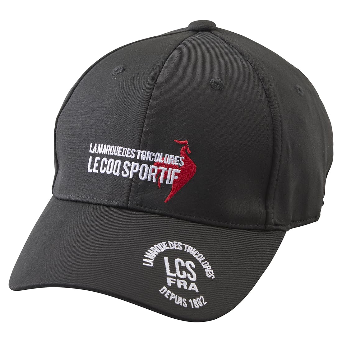 

Coq Sportif Cap Rubber Antibacterial and Odor Resistant Sweat Absorbent Quick Drying Stretch Golf LG4FCP06M BK00 [Le Golf] Men s (Black)