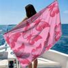 Pastel VerseBeach Towel Ultra-fine Fiber Quick Drying Absorbent Beach Swimming Vacationvacation Essentials Gifts