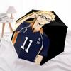 Volleyball, Anime- Automatic Opening and Closing, 8-rib Structure Portable Umbrella, Suitable for Men and Women in All Seasons - Perfect Gif
