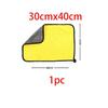 30x30/60CM Car Wash Microfiber Towel Cleaning Drying Cloth Hemming Care Cloth Detailing Wash Towel For BMW Toyota Kia Honda Ford