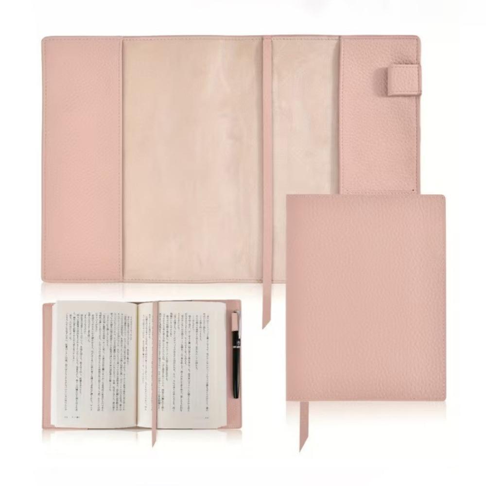 PU Leather Notebook Cover Replaceable Notebook Leather Cover Book Protective Cover Home Office Use