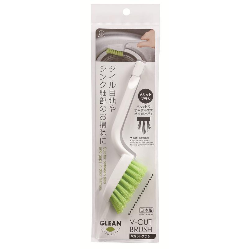 

KOKUBO V Cut Kitchen Brush Cleaning Tool Green