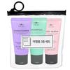 Travel 3-Piece Set A: Shampoo, Conditioner, Body Wash (1 Set)