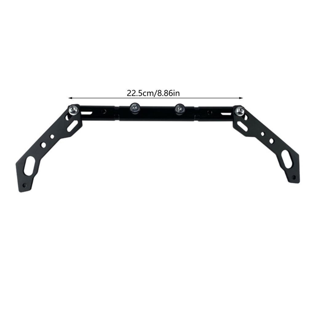 Motorcycle Handlebar Extender Lightweight Durable Bicycle Handlebar Extension Bracket for Motorcycle E-Bike Lamp