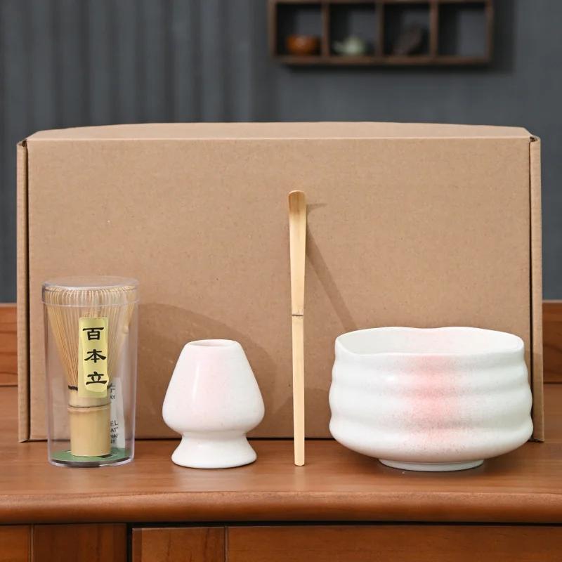 Japanese Matcha Set Safe Bamboo Whisk Teaspoon Tea Sets Indoor Beverage Shop Tea-making Tools Accessories Birthday Gifts home