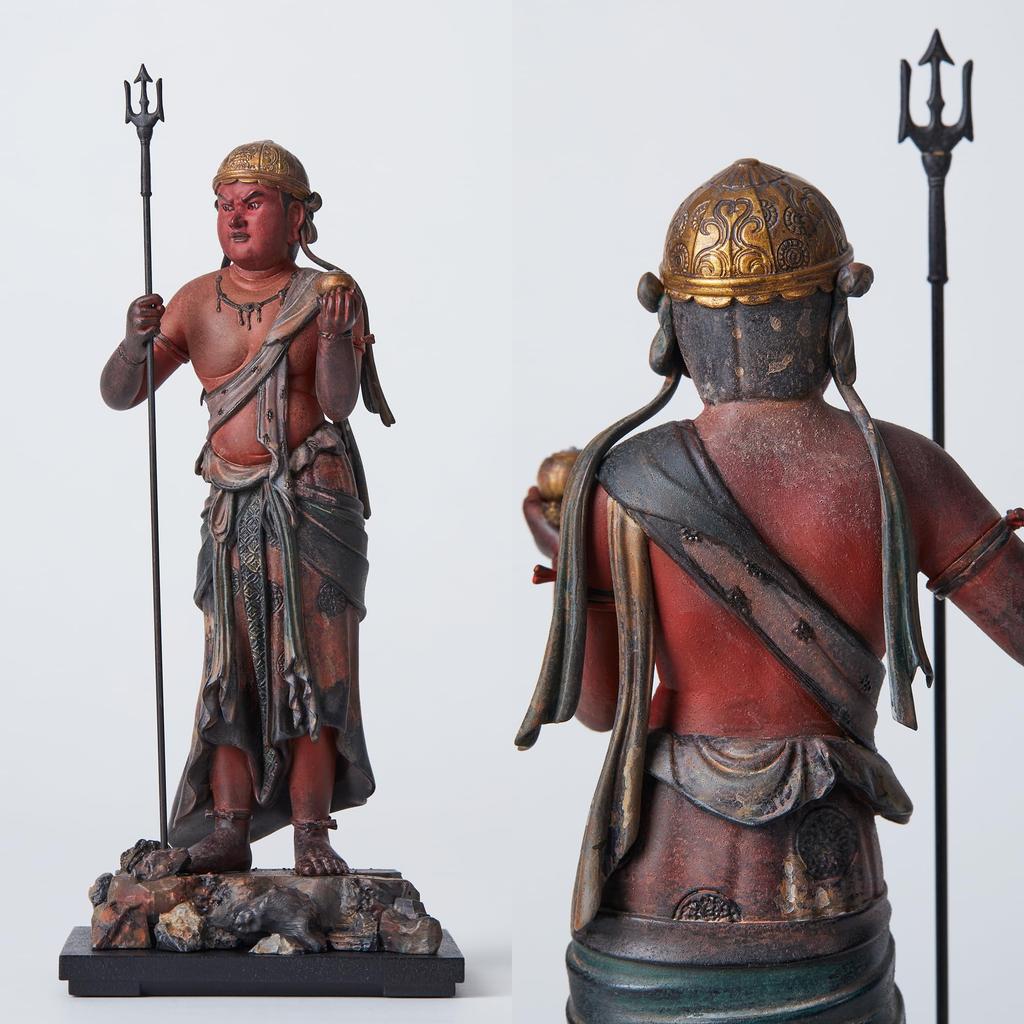 ISM TanaCOCORO Ekidoji Buddha Statue Figure National Treasure ISM tc3611 [Palm] (Ekidoji)